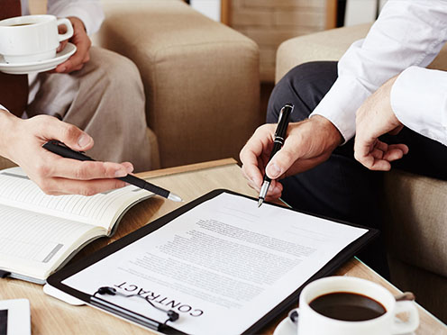 Обсуждение условий сделки в Вязниках